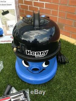 NUMATIC Henry Wash HWV 370 Cylinder Wet & Dry Vacuum Cleaner Blue Incomplete