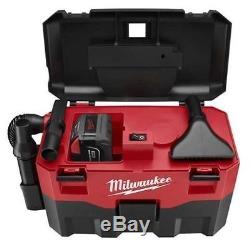 New Milwaukee 0780-20 M28 28 Volt Cordless Wet Dry Shop Vacuum Cleaner Tool New