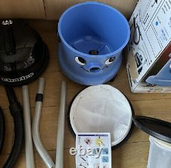 New Numatic Charles CVC370 Vacuum Cleaner Hoover Wet & Dry 3 in 1 Blue A21A Kit