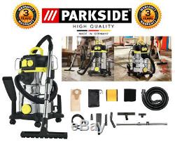 New Parkside Wet and Dry Vacuum Cleaner FREE POST & WORLDWIDE SHIPPING