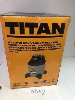 New Sealed Titan Tbb774vac 1300w 16 Ltr Wet & Dry Heavy Duty Cleaner 240v Av85