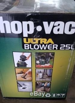 New Shop Vac BMB110040 Ultra Blower 25L Wet/Dry Vacuum Cleaner 220 Volt