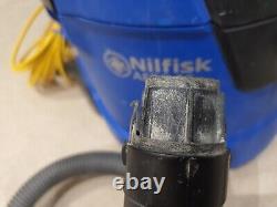 Nilfisk Aero 26-21 Wet/Dry Cleaner + Dust Extraction 110V /50-60Hz Black, Blue