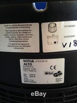 Nilfisk Alto ATTIX 9 961-01 Heavy Duty Wet & Dry Vacuum Cleaner 230v Models