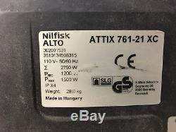 Nilfisk Alto Attix 761-21 XC. 110v Industrial Wet & Dry Vacuum Cleaner