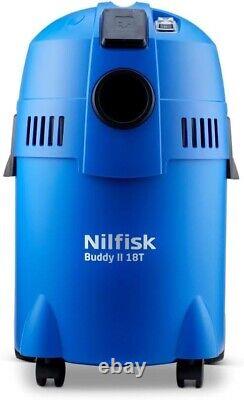 Nilfisk Buddy ll 18 T Wet and Dry Vacuum Cleaner 230V 18 Litre Corded Filter Kit