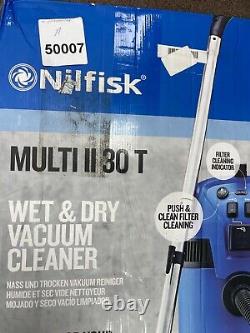 Nilfisk Multi II 30 T Wet & Dry Vacuum Cleaner Blue