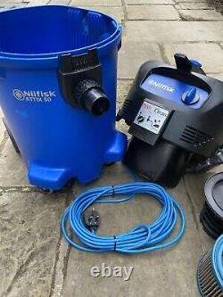 Nilfisk Wet Dry Vacuum Cleaner AC Attix 50-01 PC 302003631 RRP £390