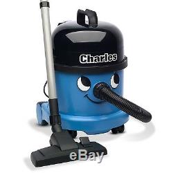 Numatic CVC370-2BL/BK Charles Wet and Dry Bagged Vacuum Cleaner Blue