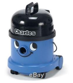 Numatic CVC370-2BL/BK Charles Wet and Dry Bagged Vacuum Cleaner Hoover Blue