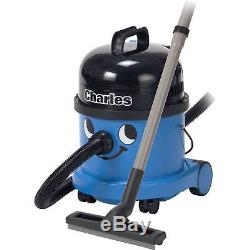 Numatic CVC370 Charles Bagged 1200W Wet & Dry Vacuum Cleaner in Blue & Black