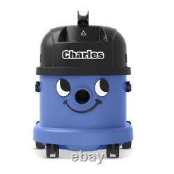 Numatic Charles Cylinder Vacuum Cleaner in Blue 824615 Brand New
