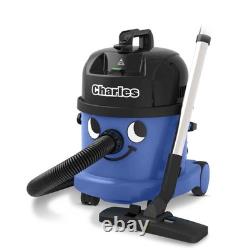 Numatic Charles Cylinder Vacuum Cleaner in Blue 824615 Brand New