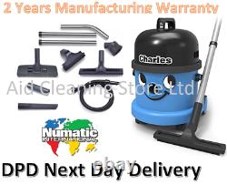 Numatic Charles Wet Dry Vacuum Cleaner Hoover CV370 240V Motor 2021 New Model