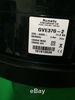 Numatic GVE370-2 George Wet & Dry Bagged 3 in 1 Cylinder Vacuum Cleaner Hoover