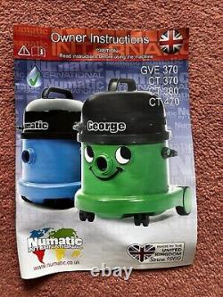 Numatic GVE370 Bagged Wet/Dry Vacuum Cleaner Green