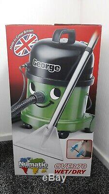 Numatic George GVE370 Vacuum Carpet Cleaner Hoover Wet & Dry (BRAND NEW)