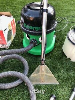 Numatic George GVE370 Wet & Dry Vacuum Cleaner Green Used incuding 95 bags