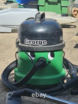 Numatic George Wet & Dry Vacuum Cleaner (Green) + Henry Motor Unit (Black)