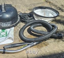 Numatic George Wet & Dry Vacuum Cleaner (Green) + Henry Motor Unit (Black)