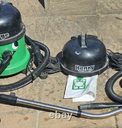 Numatic George Wet & Dry Vacuum Cleaner (Green) + Henry Motor Unit (Black)
