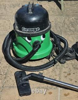 Numatic George Wet & Dry Vacuum Cleaner (Green) + Henry Motor Unit (Black)
