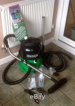 Numatic Lowline 332 Floor scrubber/polisher with George wet & dry vacuum cleaner