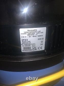 Numatic WV370-2 Wet/Dry Vacuum Cleaner 110V Blue