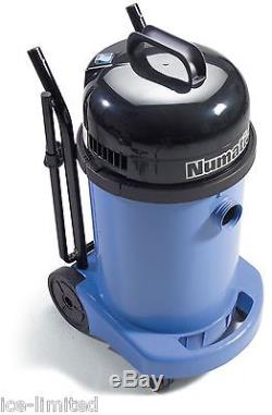 Numatic WV470-2 Blue Wet & Dry Industrial Vacuum Cleaner AA12 Kit 2016 UK Model