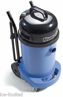 Numatic WV470-2 Blue Wet or Dry Industrial Vacuum Cleaner AA12 Kit 2020 UK Model