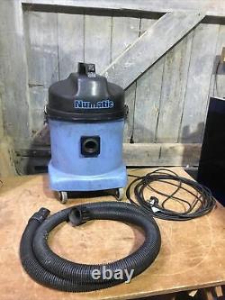 Numatic WV570 Wet & Dry Industrial Vacuum Cleaner & Hose Used Working 800w IEC