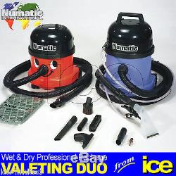 Numatic Wet & Dry Car Valeting Vacuum Cleaner Machines Value Starter Package
