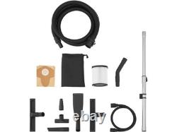 Parkside 1500W 30L Industrial Wet & Dry Vacuum Cleaner Stainless Steel Tank