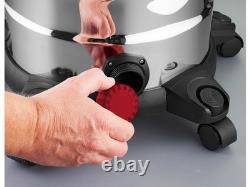 Parkside 1500W 30L Industrial Wet & Dry Vacuum Cleaner Stainless Steel Tank