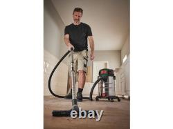 Parkside 1500W 30L Industrial Wet & Dry Vacuum Cleaner Stainless Steel Tank