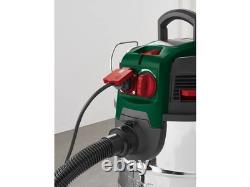 Parkside 1500W 30L Industrial Wet & Dry Vacuum Cleaner Stainless Steel Tank