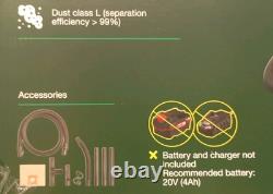 Parkside 20V Cordless Wet & Dry Vacuum Cleaner Bare Unit New Boxed Unused