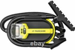 Parkside 20V Cordless Wet / Dry Vacuum Cleaner with 1x 4Ah Battery and Charger