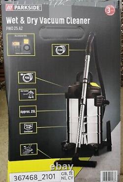 Parkside Wet And Dry Vacuum Cleaner PWD25A2