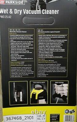 Parkside Wet And Dry Vacuum Cleaner PWD25A2