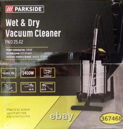 Parkside Wet & Dry Vacuum Cleaner PWD 25 A2 German Make