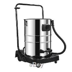 Powerful 3000W Wet Dry Vacuum Cleaner Industrial Shop Vac Stainless Steel 80L