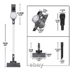Powerful Stick Vacuum Cleaner Wet/Dry Cordless Strong Suction Handheld Cleaning