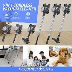 Powerful Stick Vacuum Cleaner Wet/Dry Cordless Strong Suction Handheld Cleaning