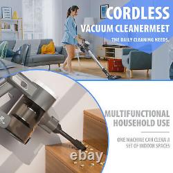Powerful Stick Vacuum Cleaner Wet/Dry Cordless Strong Suction Handheld Cleaning