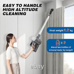 Powerful Stick Vacuum Cleaner Wet/Dry Cordless Strong Suction Handheld Cleaning