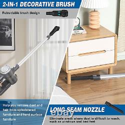 Powerful Stick Vacuum Cleaner Wet/Dry Cordless Strong Suction Handheld Cleaning