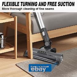 Powerful Stick Vacuum Cleaner Wet/Dry Cordless Strong Suction Handheld Cleaning