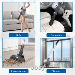 Powerful Stick Vacuum Cleaner Wet/Dry Cordless Strong Suction Handheld Cleaning
