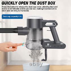 Powerful Stick Vacuum Cleaner Wet/Dry Cordless Strong Suction Handheld Cleaning